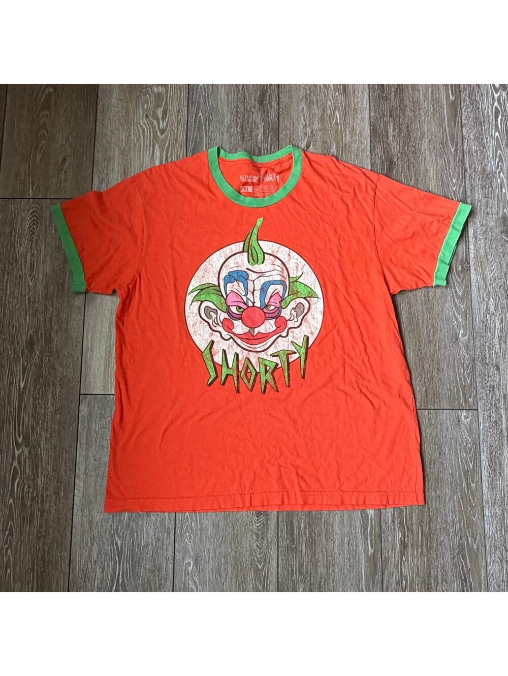 Killer Klowns From Outer Space Fright Rags Vintage Ringer T Shirt XL Horror